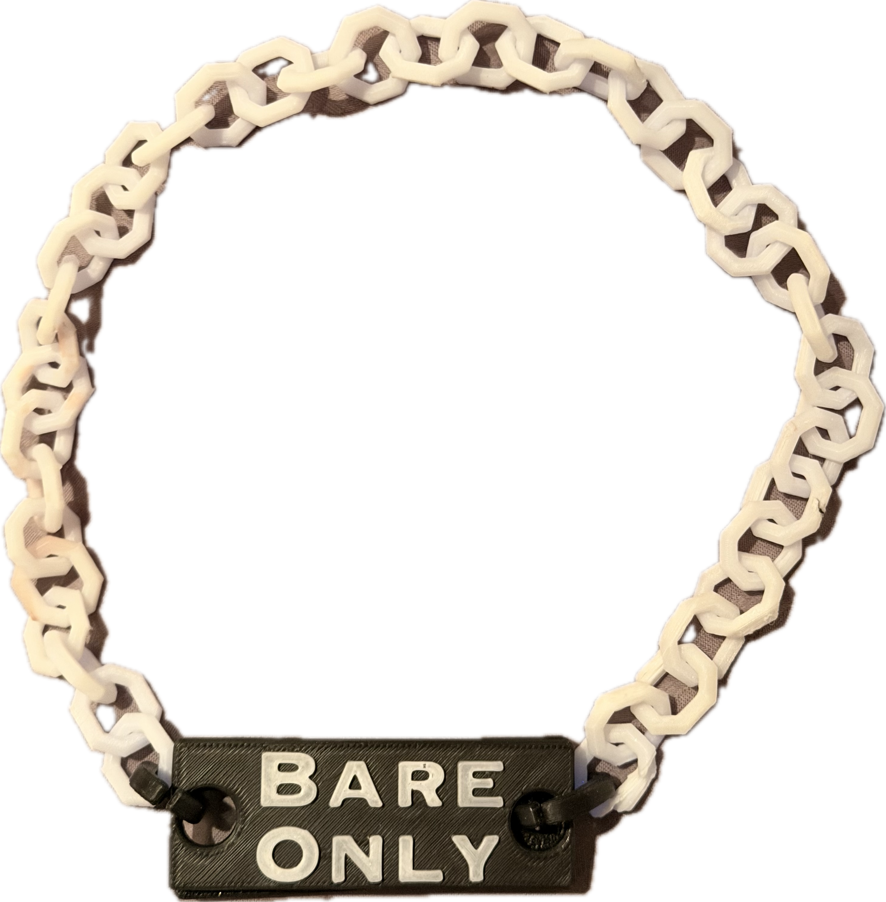 Anhänger "BARE ONLY"