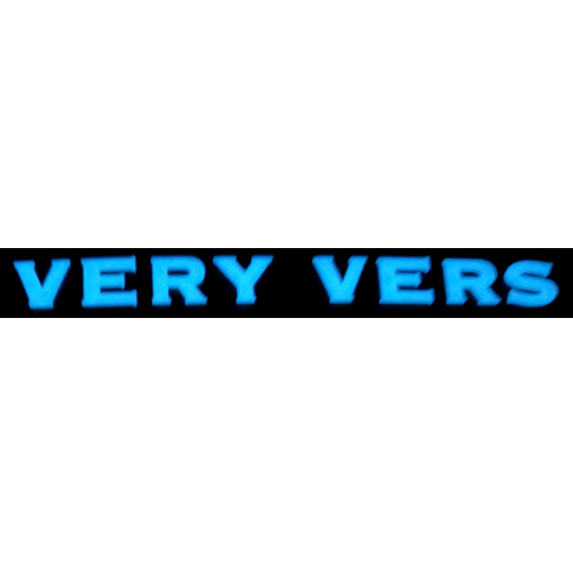 Harnest Plate "VERY VERS"